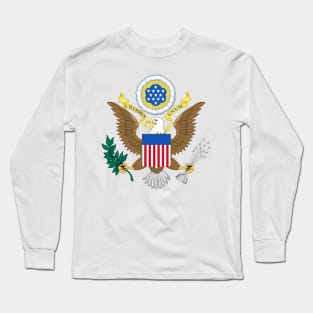 Greater coat of arms of the United States Long Sleeve T-Shirt